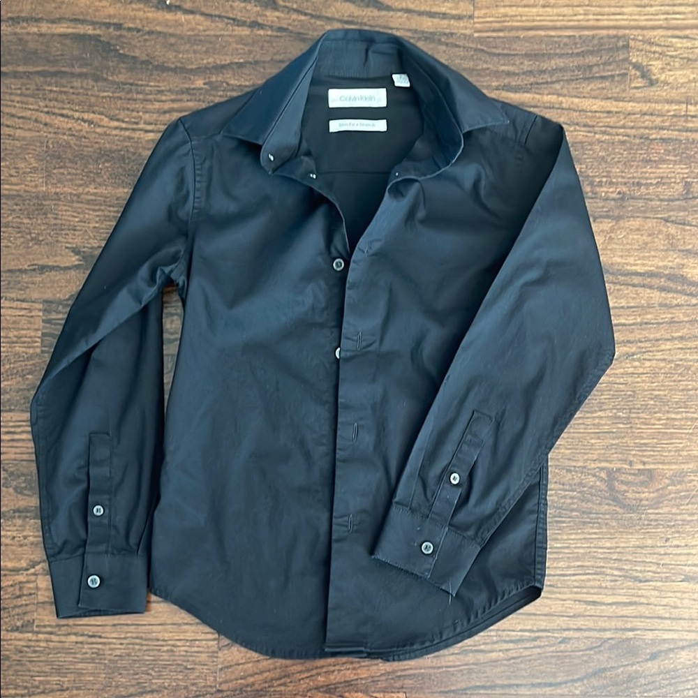 Calvin Klein Black Button Down Shirt